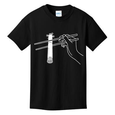 Super Heavy Starship Booster 12 Chopsticks Kids T-Shirt