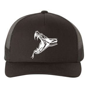 Snake Head Yupoong Adult 5-Panel Trucker Hat