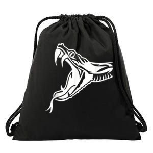 Snake Head Drawstring Bag