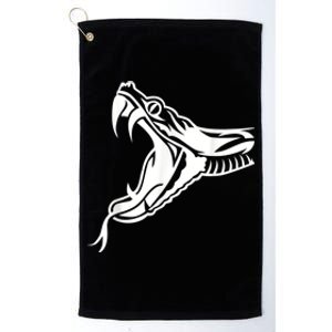 Snake Head Platinum Collection Golf Towel