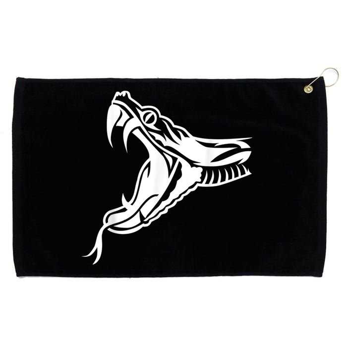 Snake Head Grommeted Golf Towel