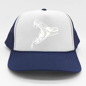 Snake Head Trucker Hat