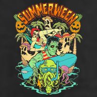 Summerween Happy Summerween Summer Halloween Holiday Cool Comfort Performance Bucket Hat