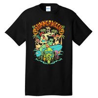 Summerween Happy Summerween Summer Halloween Holiday Tall T-Shirt