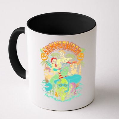 Summerween Happy Summerween Summer Halloween Holiday Mug