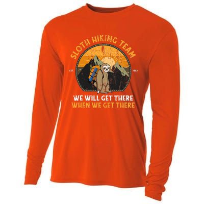 Sloth Hiking Sloth Hiking Team Cooling Performance Long Sleeve Crew