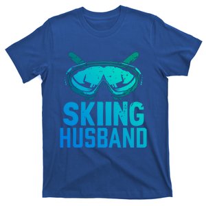 Skiing Husband Ski Winter Skiers Skier Gift T-Shirt