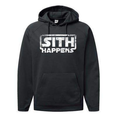 Sith Happens Performance Fleece Hoodie