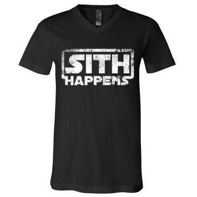 Sith Happens V-Neck T-Shirt
