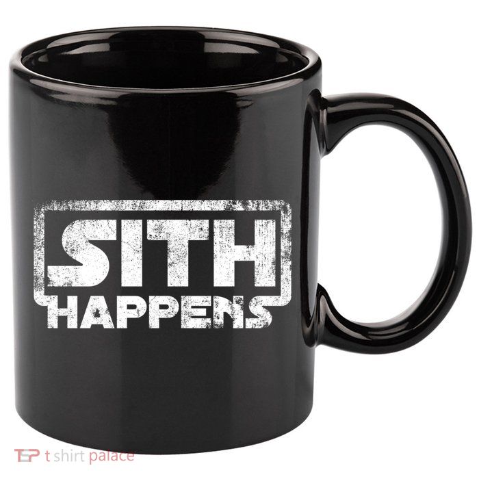 Sith Happens 11oz C Handle Ceramic Mug
