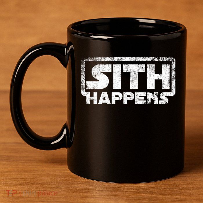 Sith Happens 11oz C Handle Ceramic Mug
