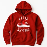 Santa Hat Sombrero Christmas Mexico Feliz Navidad Hoodie