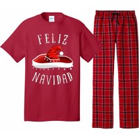 Santa Hat Sombrero Christmas Mexico Feliz Navidad Pajama Set