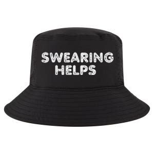 Swearing Helps Cool Comfort Performance Bucket Hat