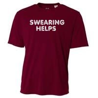 Swearing Helps Cooling Performance Crew T-Shirt