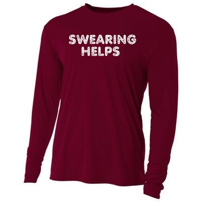 Swearing Helps Cooling Performance Long Sleeve Crew