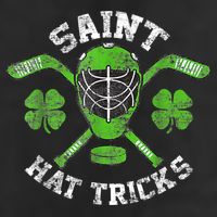 Saint Hattrick St Patrick's Day Hockey Hat Tricks Boy Adult Drive Performance Visor
