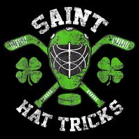 Saint Hattrick St Patrick's Day Hockey Hat Tricks Boy Bucket Hat