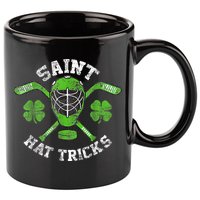 Saint Hattrick St Patrick's Day Hockey Hat Tricks Boy 11oz C Handle Ceramic Mug
