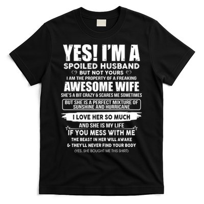 Spoiled Husband T-Shirt