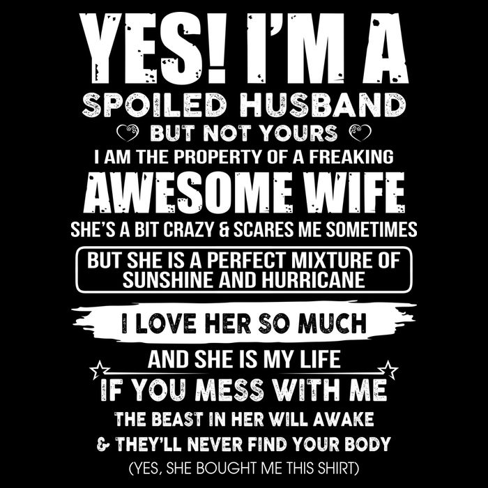 Spoiled Husband Bag