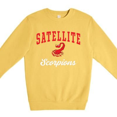 Satellite High School Scorpions Funny Gift C3 Premium Crewneck Sweatshirt