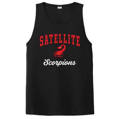 Satellite High School Scorpions Funny Gift C3 PosiCharge Competitor Tank