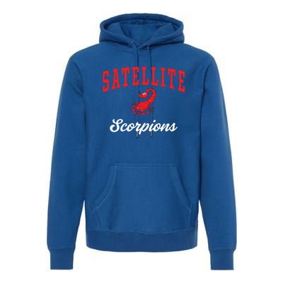 Satellite High School Scorpions Funny Gift C3 Premium Hoodie