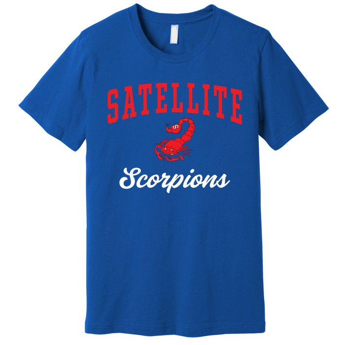 Satellite High School Scorpions Funny Gift C3 Premium T-Shirt