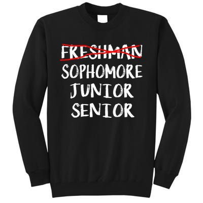 Sophomore High School Freshman College Freshman Graduation Tall Sweatshirt