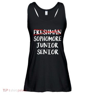 Sophomore High School Freshman College Freshman Graduation Ladies Essential Flowy Tank