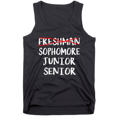 Sophomore High School Freshman College Freshman Graduation Tank Top