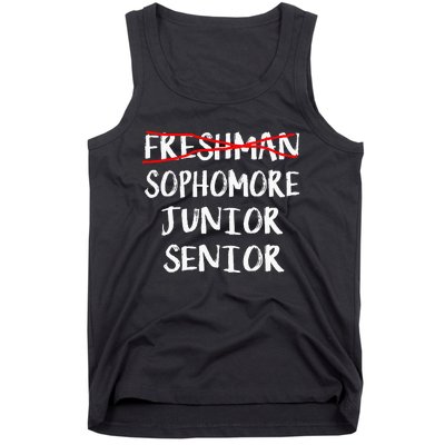 Sophomore High School Freshman College Freshman Graduation Tank Top