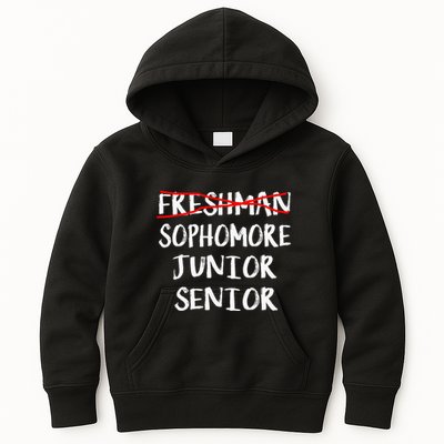Sophomore High School Freshman College Freshman Graduation Kids Hoodie