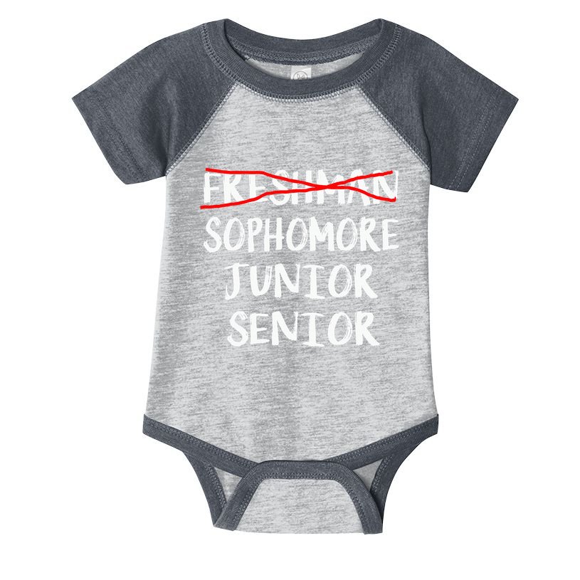 Sophomore High School Freshman College Freshman Graduation Infant Baby Jersey Bodysuit