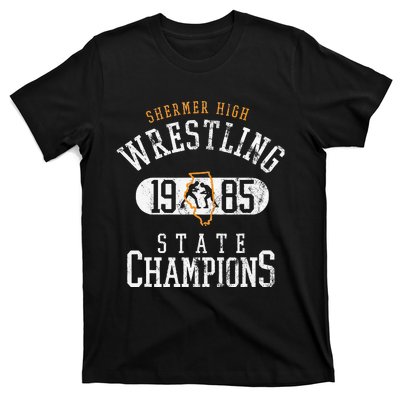 Shermer High School Wrestling Team 1985 T-Shirt