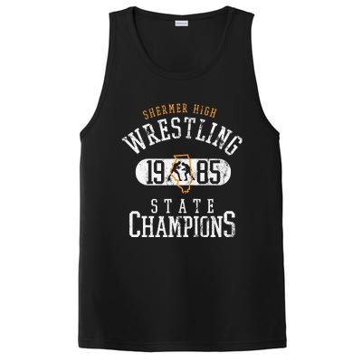 Shermer High School Wrestling Team 1985 PosiCharge Competitor Tank