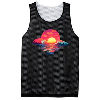 Straw Hat Sunset Pirate Ship Custom Design Anime Mesh Reversible Basketball Jersey Tank