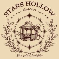 Stars Hollow Drawstring Bag