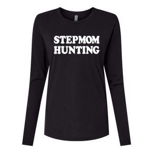 Stepmom Hunting Shirt Stepmom Hunting Funny Saying Womens Cotton Relaxed Long Sleeve T-Shirt