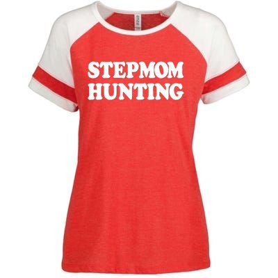 Stepmom Hunting Shirt Stepmom Hunting Funny Saying Enza Ladies Jersey Colorblock Tee