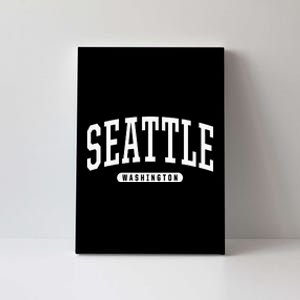 Seattle Hoodie Swea College University Style USA Canvas