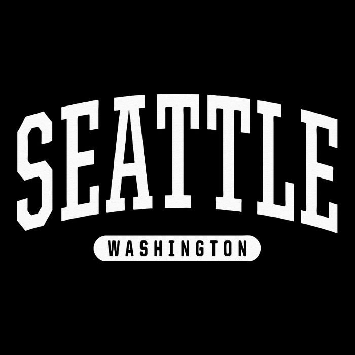 Seattle Hoodie Swea College University Style USA Cooling Performance Long Sleeve Crew