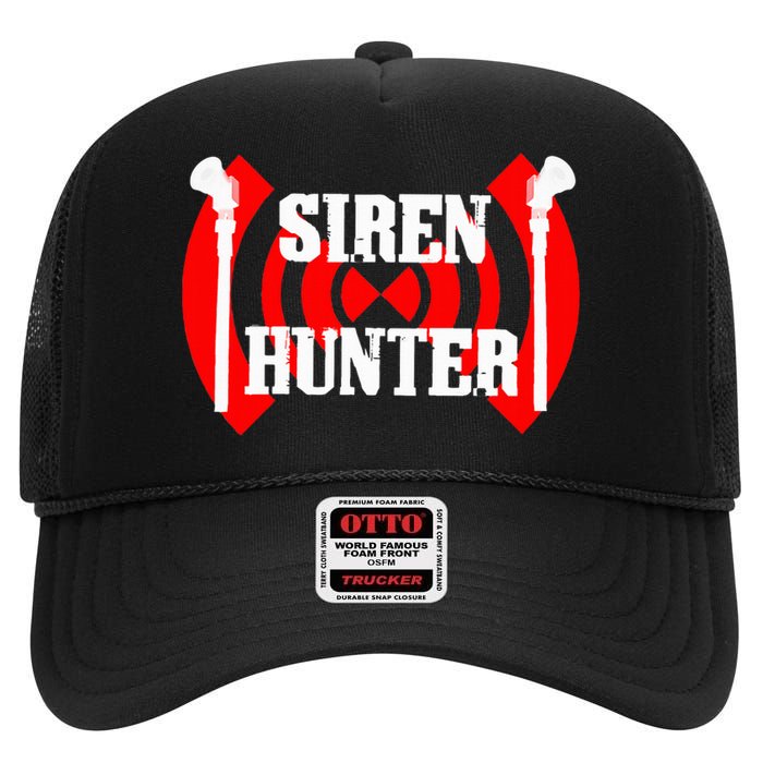 Siren Huntertornado Siren Fan High Crown Mesh Back Trucker Hat