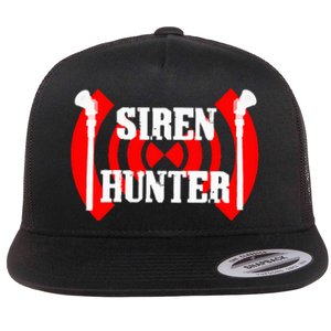 Siren Huntertornado Siren Fan Flat Bill Trucker Hat