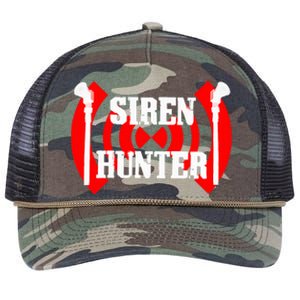 Siren Huntertornado Siren Fan Retro Rope Trucker Hat Cap