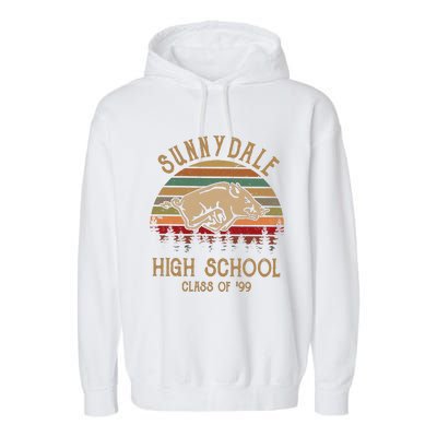 Sunnydale High School Class Of 99 Vintage Wild Boar Garment-Dyed Fleece Hoodie