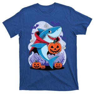 Shark Halloween Shark Pumpkin Shark Costume Halloween T-Shirt