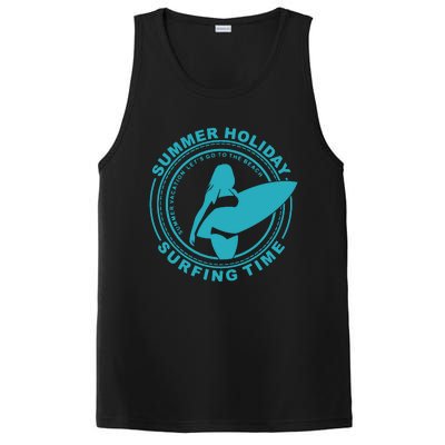 Summer Holiday Surfing Time PosiCharge Competitor Tank