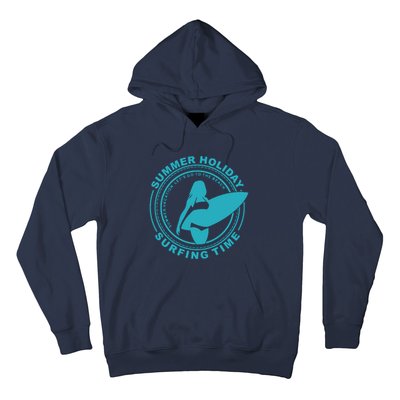 Summer Holiday Surfing Time Hoodie